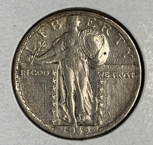 1919 Standing Liberty Quarter, AU