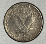 1919 Standing Liberty Quarter, AU