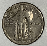 1920 Standing Liberty Quarter, XF