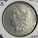 1878-S Morgan Silver Dollar, Unc-ish,