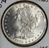 1879-O Morgan Silver Dollar, MS63+,