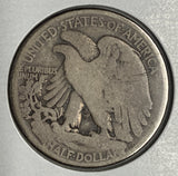 1921 Walking Liberty Half, Circ.