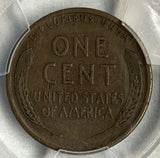 1922 No 'D' Strong Rev. Lincoln Cent, VF30 PCGS