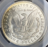 1890-O Morgan Silver Dollar, MS61 CAC. Great Eye Appeal. 