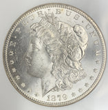 1879-S Morgan Silver Dollar, MS66 NGC. Great Eye Appeal. Blast White