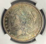 1881-S Morgan Silver Dollar, MS63 NGC Toner.