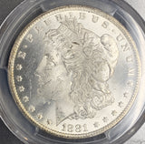 1881-CC Morgan Silver Dollar, MS64+ PCGS