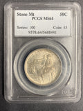 1925 Stone Mountian Commem, MS64 PCGS