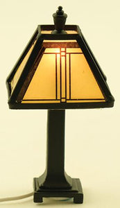 Miniature House Tiffany Lamp