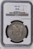 1893 Morgan Silver Dollar, XF45 NGC, (15056)