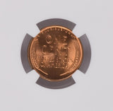 1951-D Lincoln Wheat Cent, MS67RD NGC (16894)