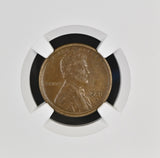 1921-S Lincoln Wheat Cent, AU50BN (16979)