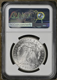 1891-S Morgan Silver Dollar, Brilliant Uncirculated NGC, (15010)