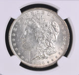 1886-O Morgan Silver Dollar, AU58 NGC (16590)