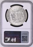 1886-O Morgan Silver Dollar, AU58 NGC (16590)