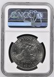 1971-D Eisenhower Dollar, MS67 NGC, (14534)