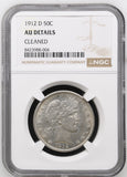 1912-D Barber Half Dollar, AU Details, NGC (15455)