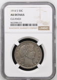 1914-S Barber Half Dollar, AU Details, NGC  (15246)