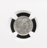 1909-S Barber Dime, UNC Details NGC (17059)