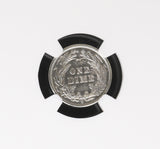 1909-S Barber Dime, UNC Details NGC (17059)