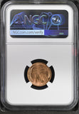 1950 Lincoln Wheat Cent, MS66RD NGC (326269) Stock photo