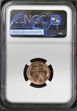 1954 Lincoln Wheat Cent, MS66RD NGC (3262615) Stock photo