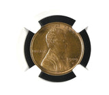 1909-S VDB Lincoln Wheat Cent, MS65RB NGC+CAC (16715)