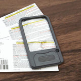 Multi Power LED Lite Pocket Magnifier 2.5x/4.5x/6x