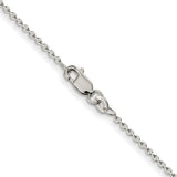 Sterling Silver 1.5mm Cable Chain