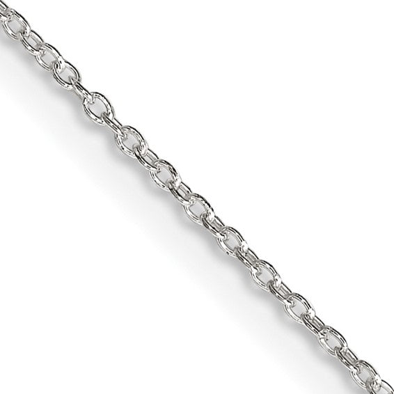 Sterling Silver 1.45mm Forzantina Cable Chain