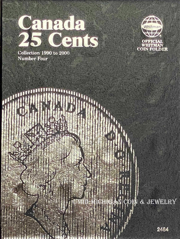 Whitman Canadian 25 Cent Vol. 4 Folder, 1990-2000