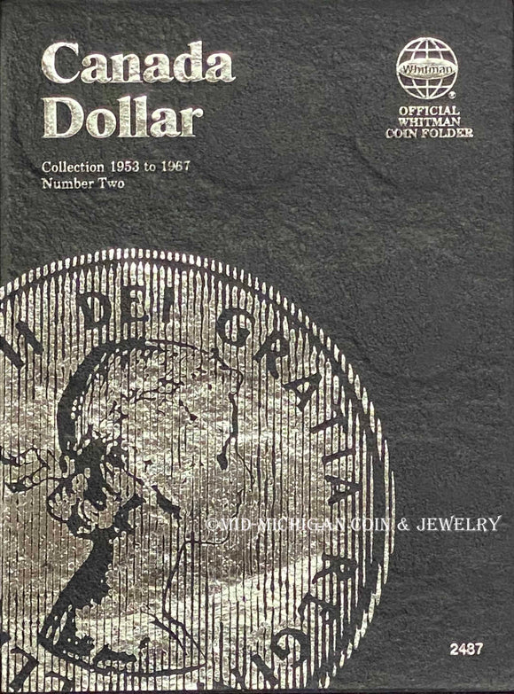Whitman Canadian Dollar Vol 2 Folder, 1953-1967
