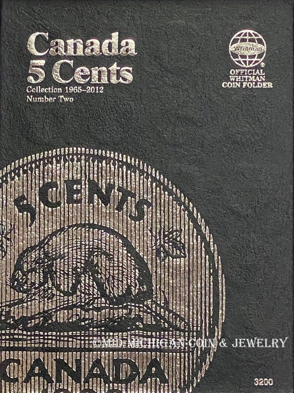 Whitman Canadian 5 Cent Vol. 2 Folder, 1965-2012