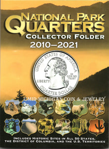 National Parks Quarter Collector Whitman Folder, 2010-2021