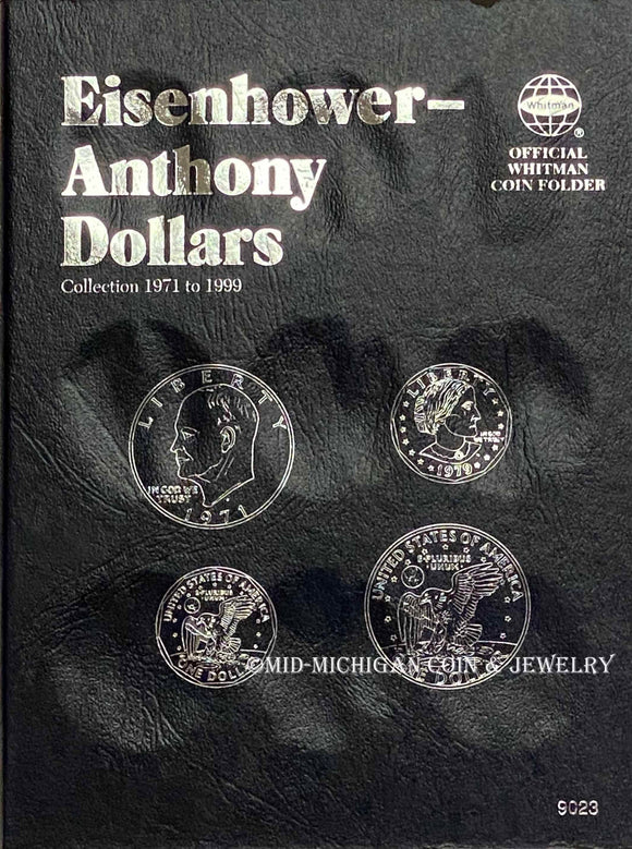 Eisenhower / Susan B. Anthony Dollar Whitman Folder, 1971-1999