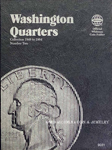 Washington Quarter Vol. 2 Whitman Folder, 1948-1964