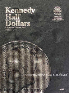 Kennedy Half Dollar Vol. 2 Whitman Folder, 1986-2003