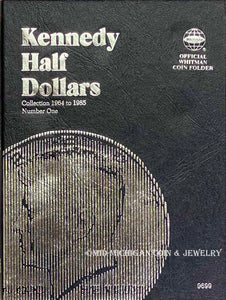 Kennedy Half Dollar Vol. 1 Whitman Folder, 1964-1985