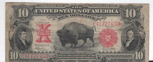1901 $10 "Bison" U.S Note