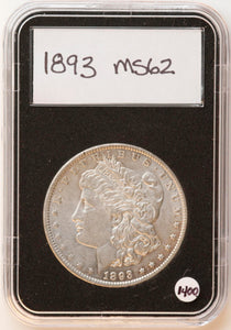 1893 Morgan Silver Dollar MS-62