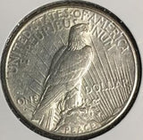 1926-S Peace Dollar, AU