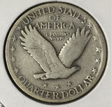 1927-D Standing Liberty Quarter Fine
