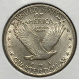 1924 Standing Liberty Quarter Choice Uncirculated
