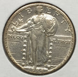 1924-S Standing Liberty Quarter Choice AU
