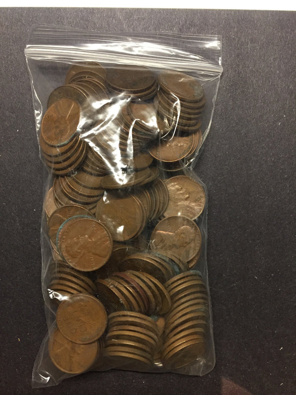 Pound of Wheat Cents 1909-1958 PDS
