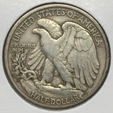 1929-D Walking Liberty Half, XF