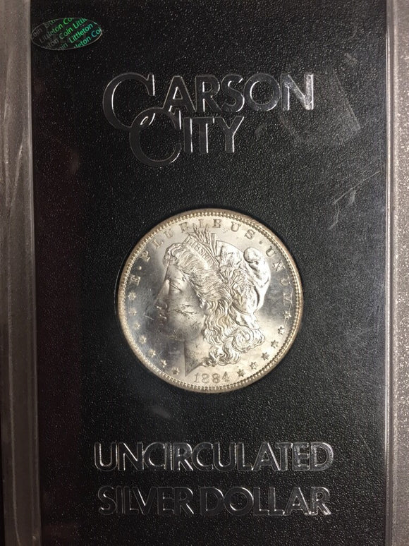 1884-CC GSA Morgan Silver Dollar BU