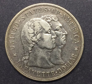 1900 Lafayette Dollar AU
