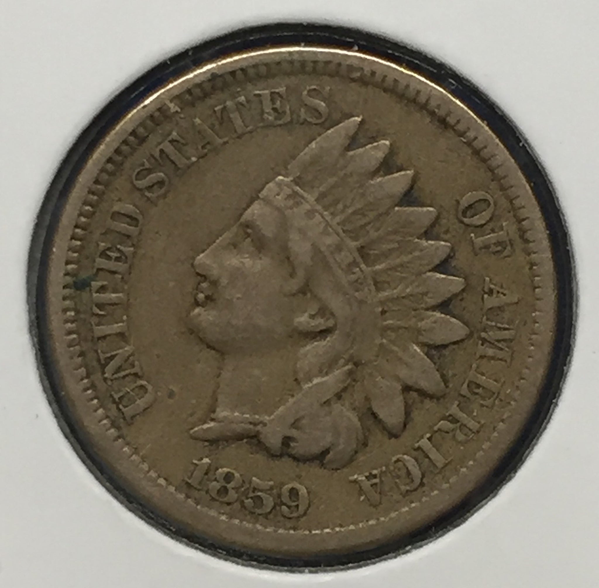 1311.　希少　1909年　アメリカ　インディアン　ヘッド　セント 1311. 希少 1909年 アメリカ インディアン ヘッド セント