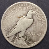 1921 Peace Dollar, VG